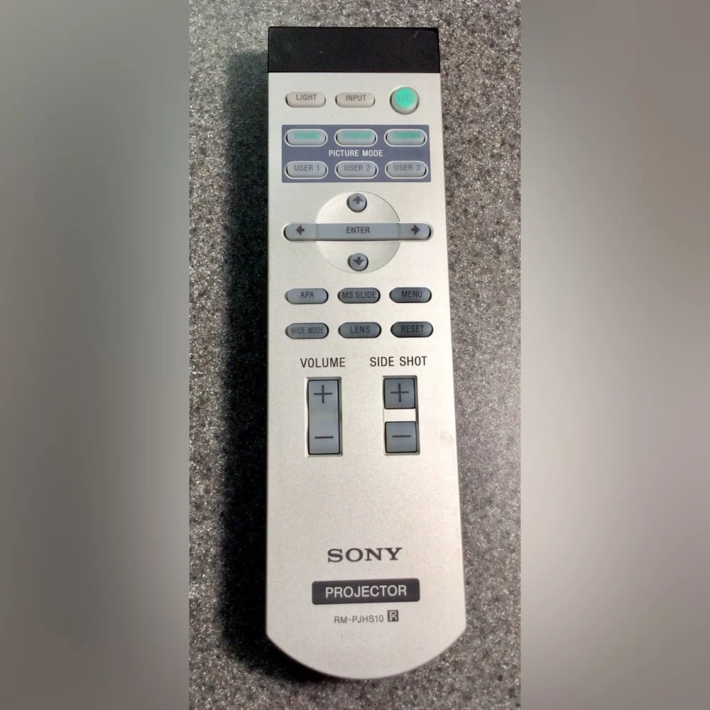 SONY RM-PJHS10 REMOTE CONTROL for VPLHS51 VPLHS10 VPLHS20 VPLHS50 VPLHS60
